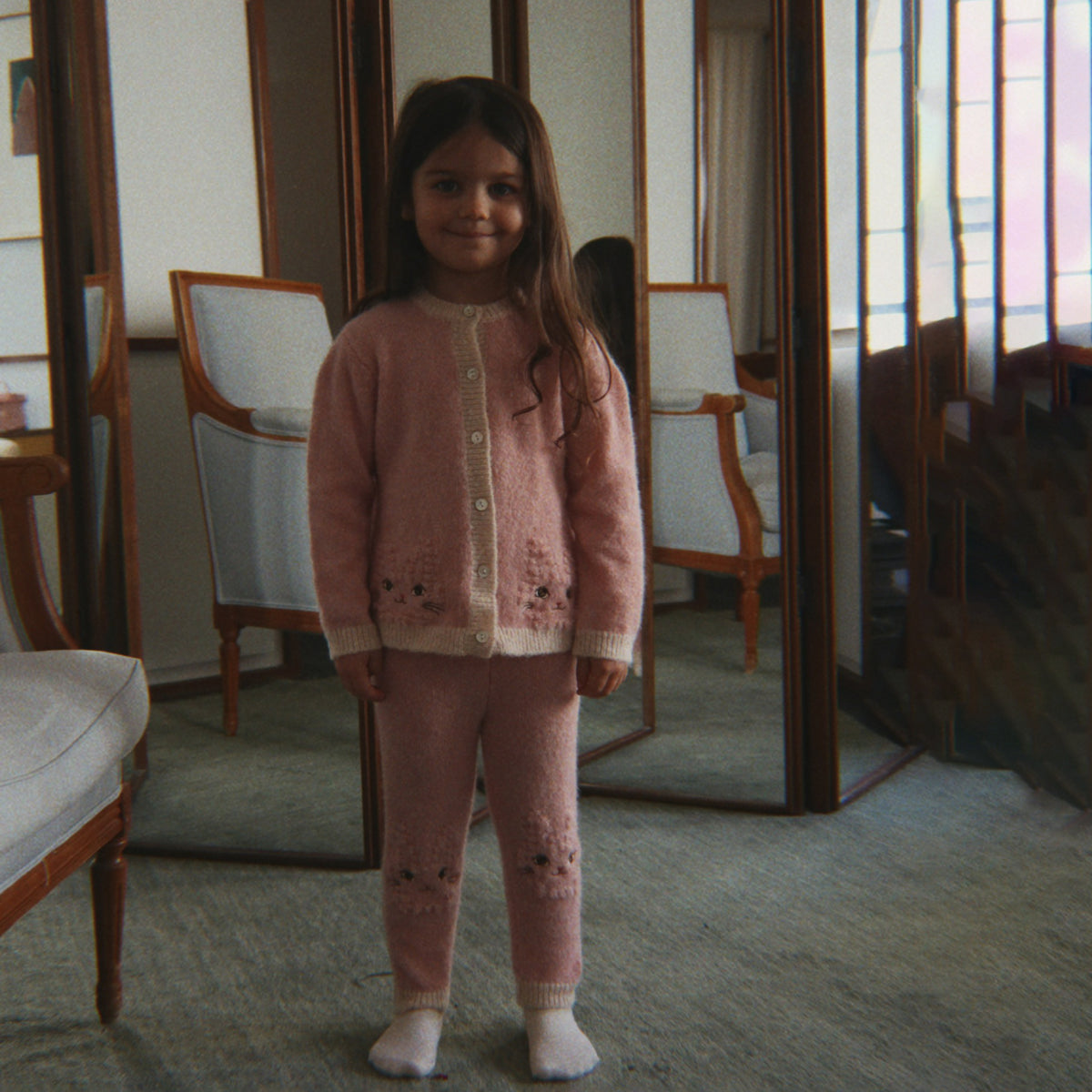 Konges Sløjd-Kitty Pants Silver Pink