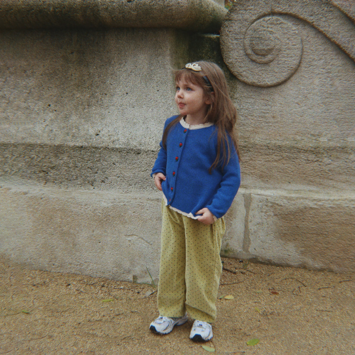Konges Sløjd-Girls Marlo Pants Gots Dot Leek