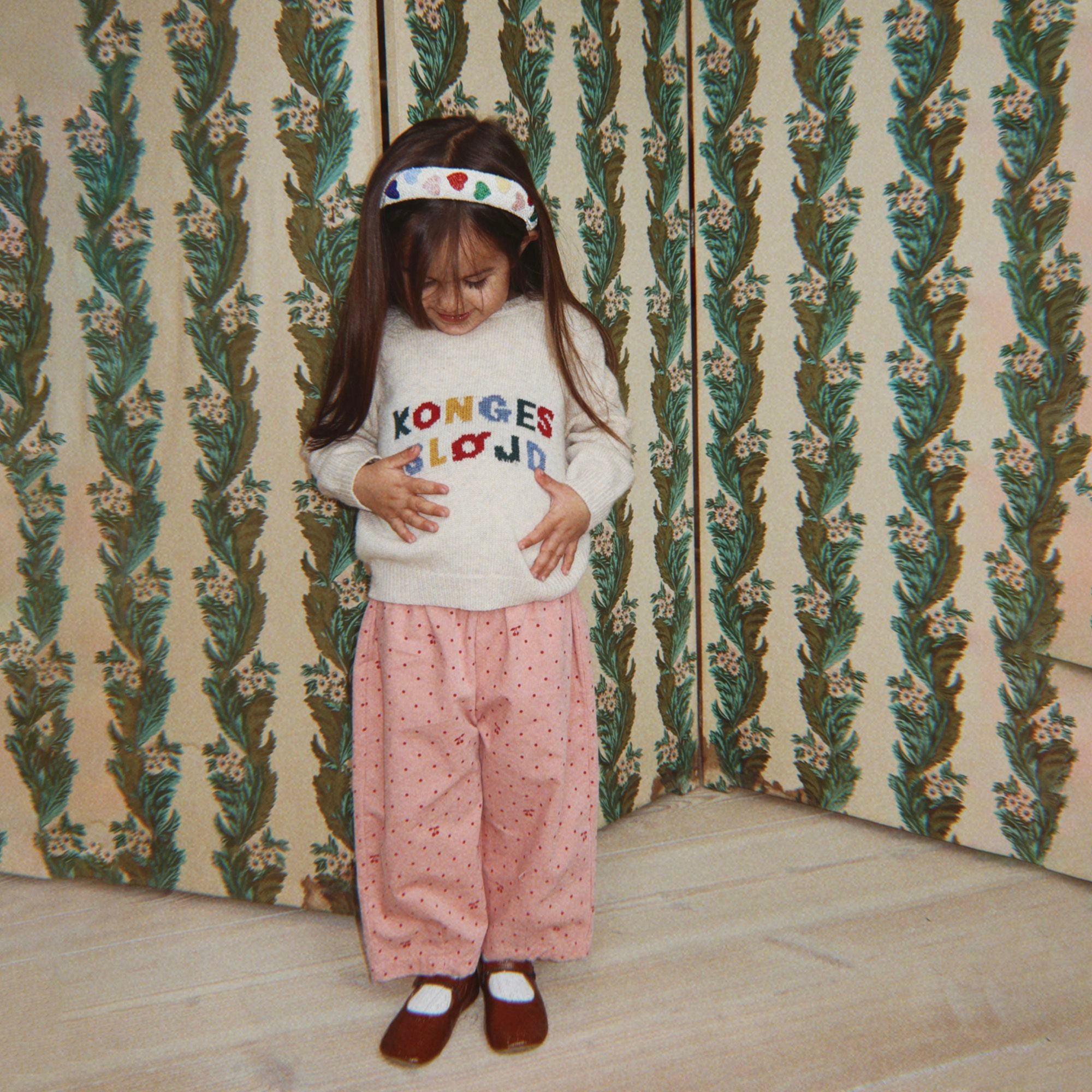 Konges Sløjd-Marlo Pants Gots Cherry Dot Scarlet