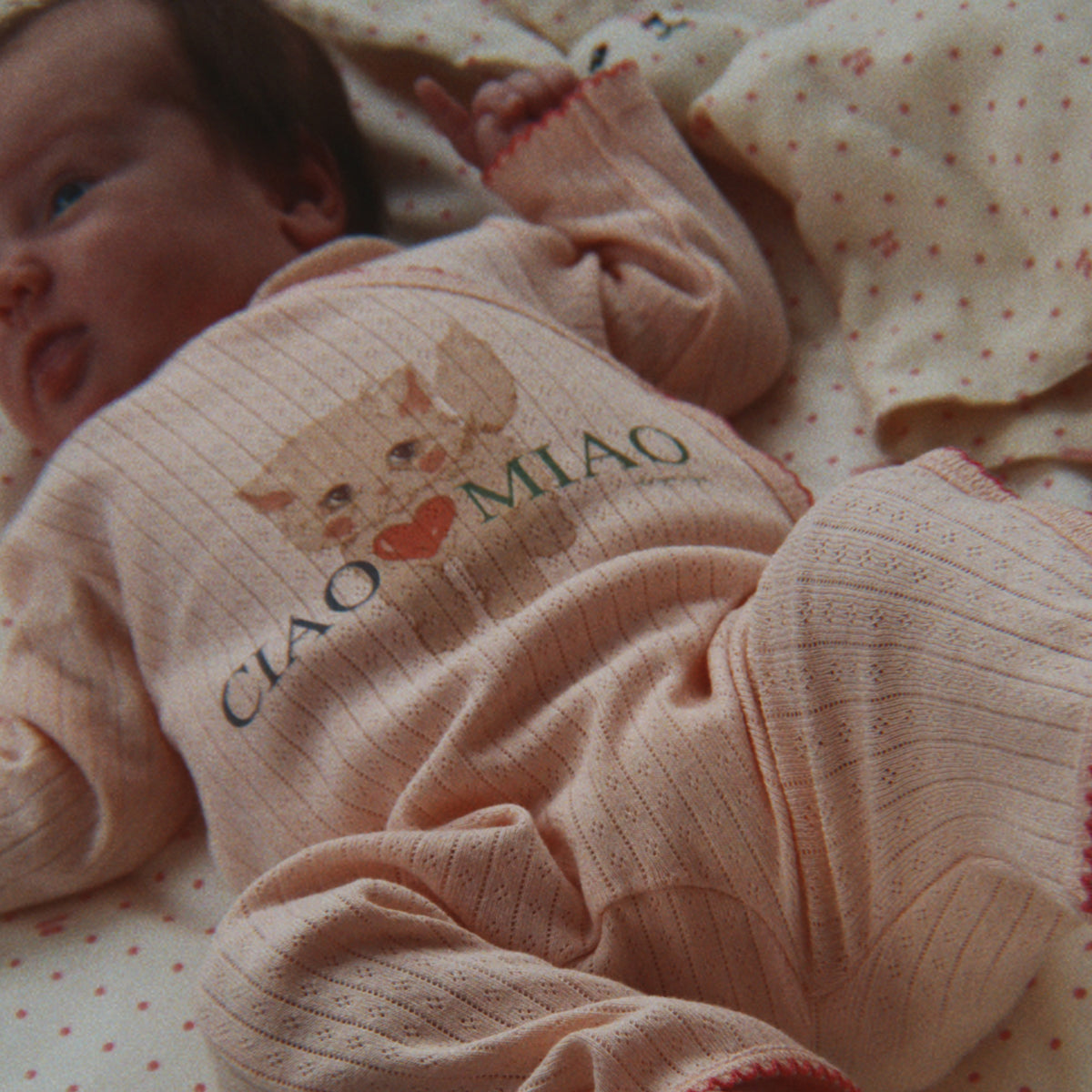 Konges Sløjd-Minnie Onesie Gots Pale Blush