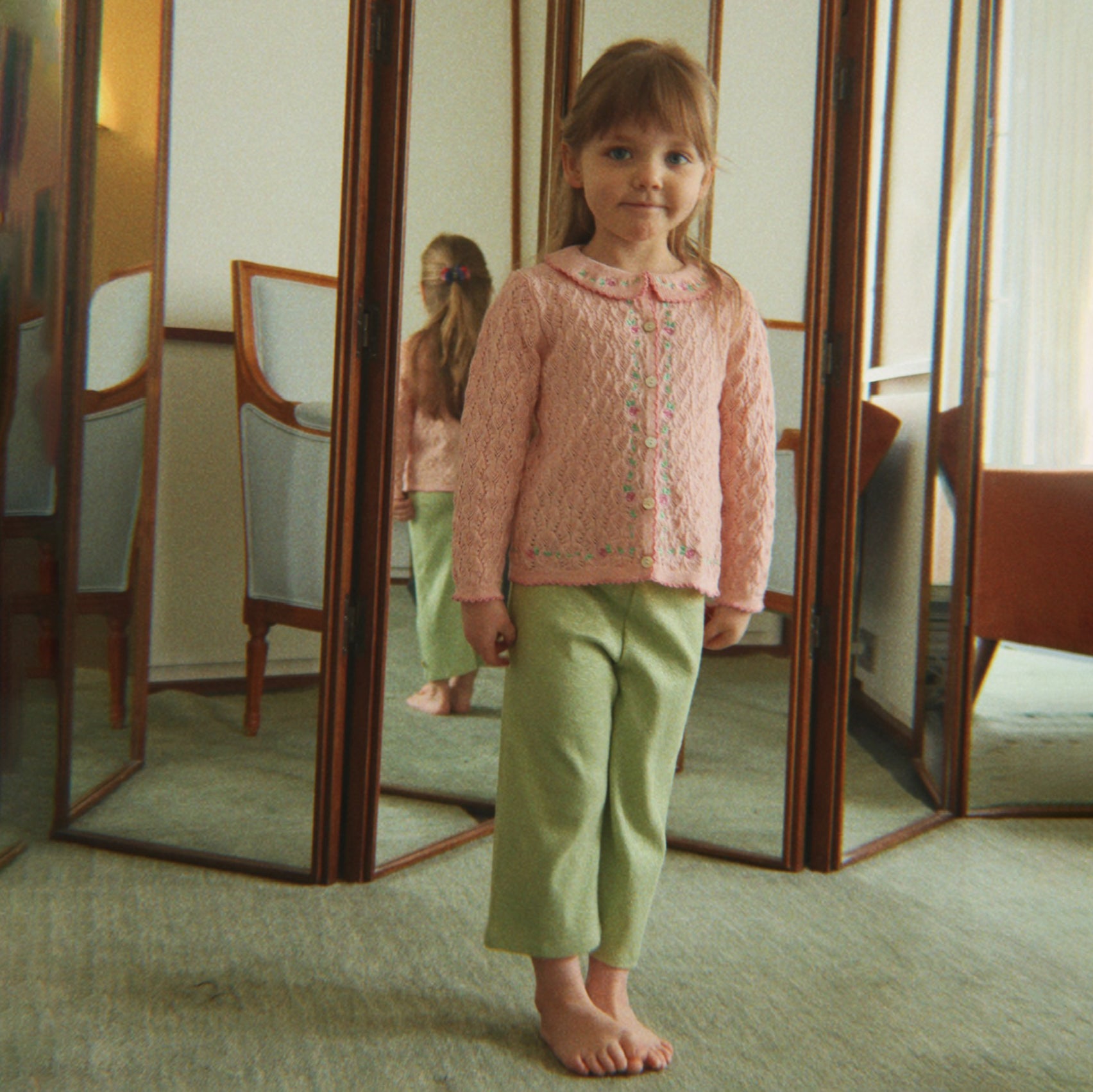 Konges Sløjd-Rosier Cardigan Light Rose