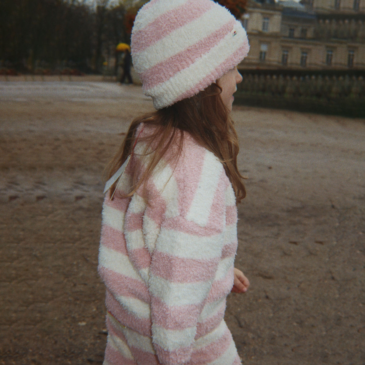 Konges Sløjd-Girls Softy Pants Rosy Stripe