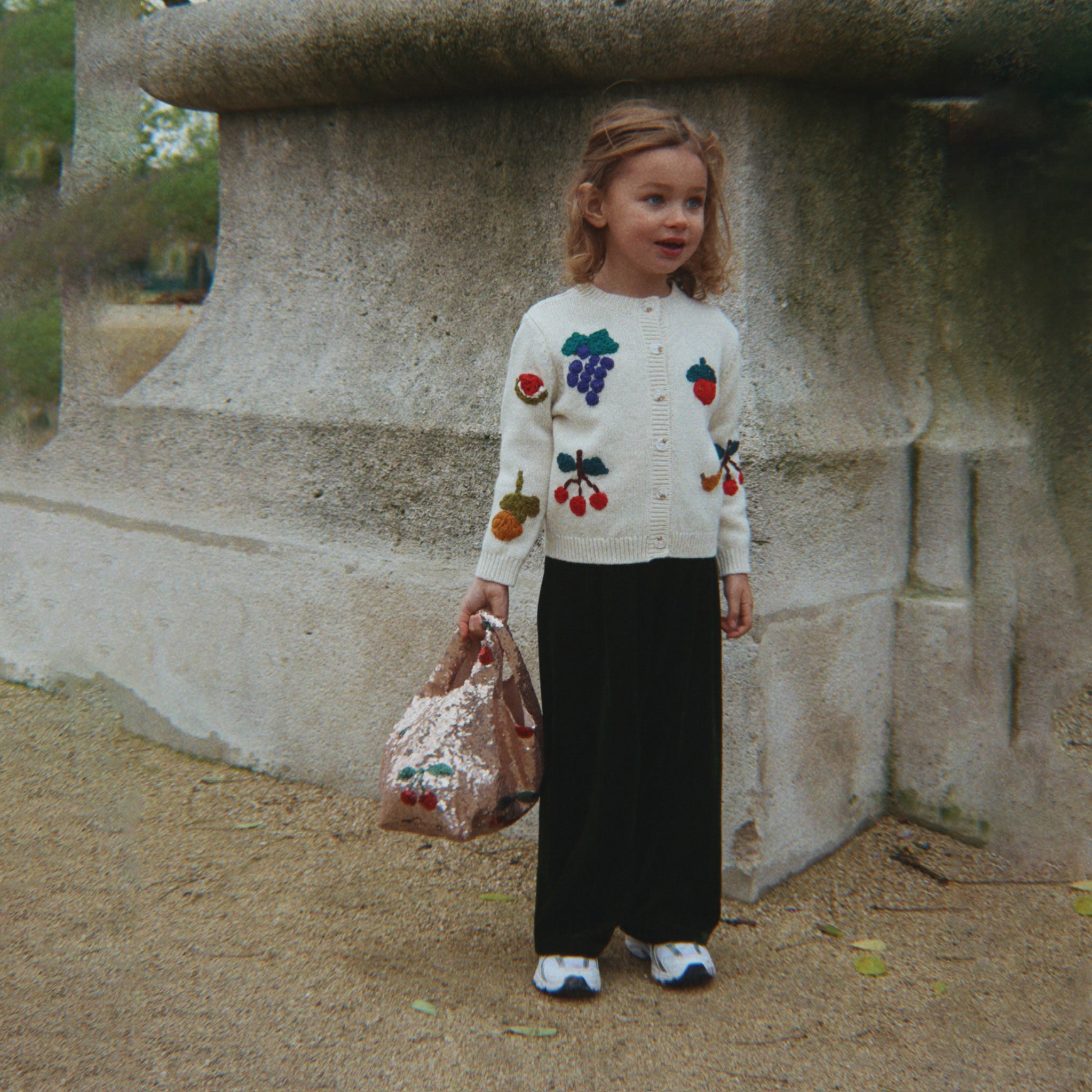 Konges Sløjd-Fruity Cardigan Summer Sand