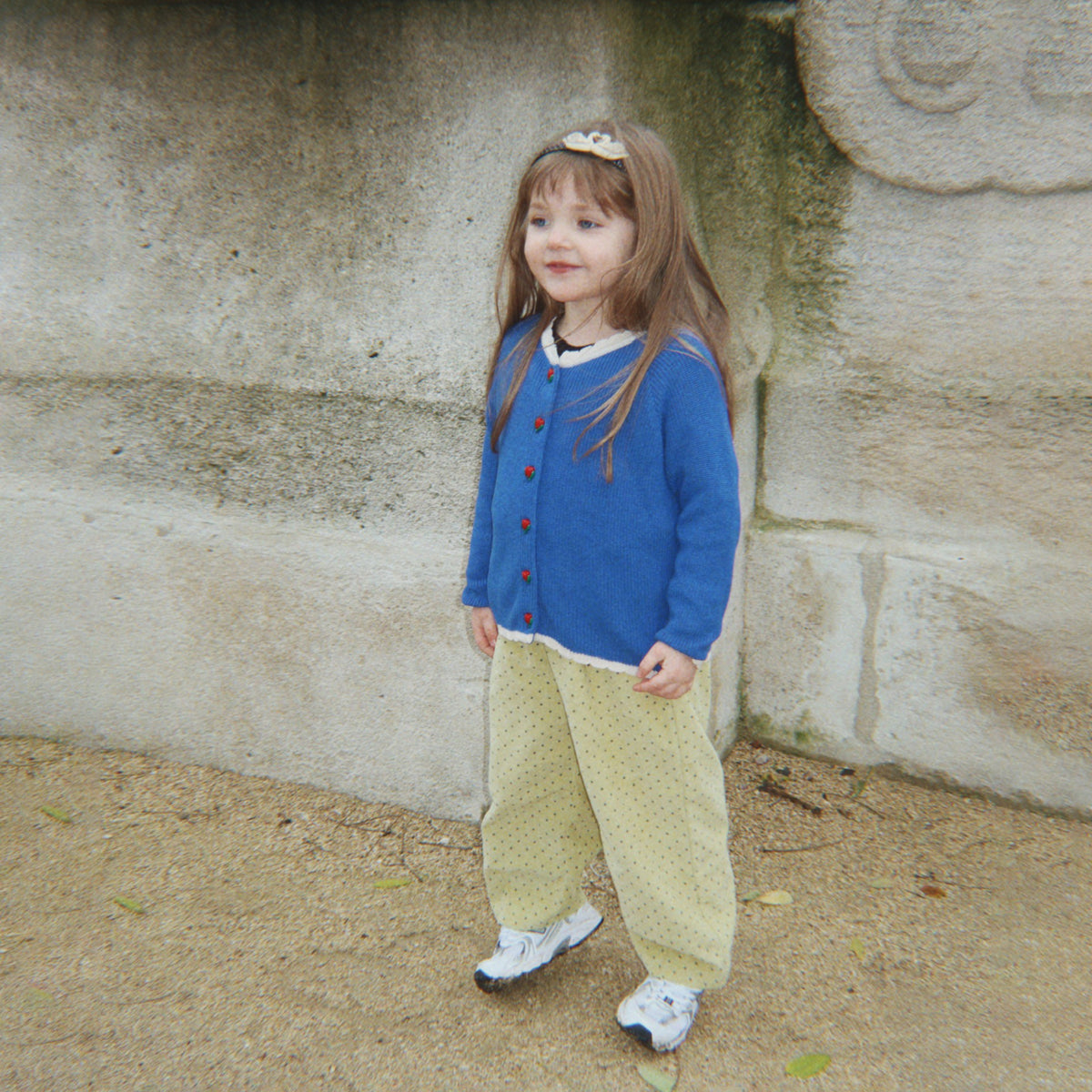 Konges Sløjd-Girls Marlo Pants Gots Dot Leek