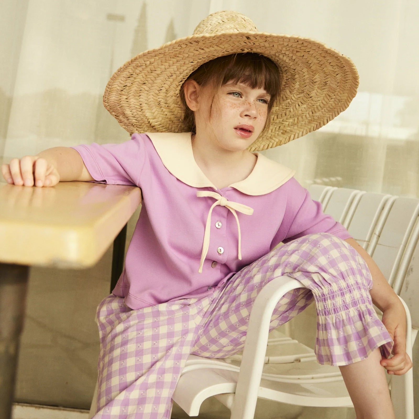 Hello Simone-Girls Mirliton Pants Bloom