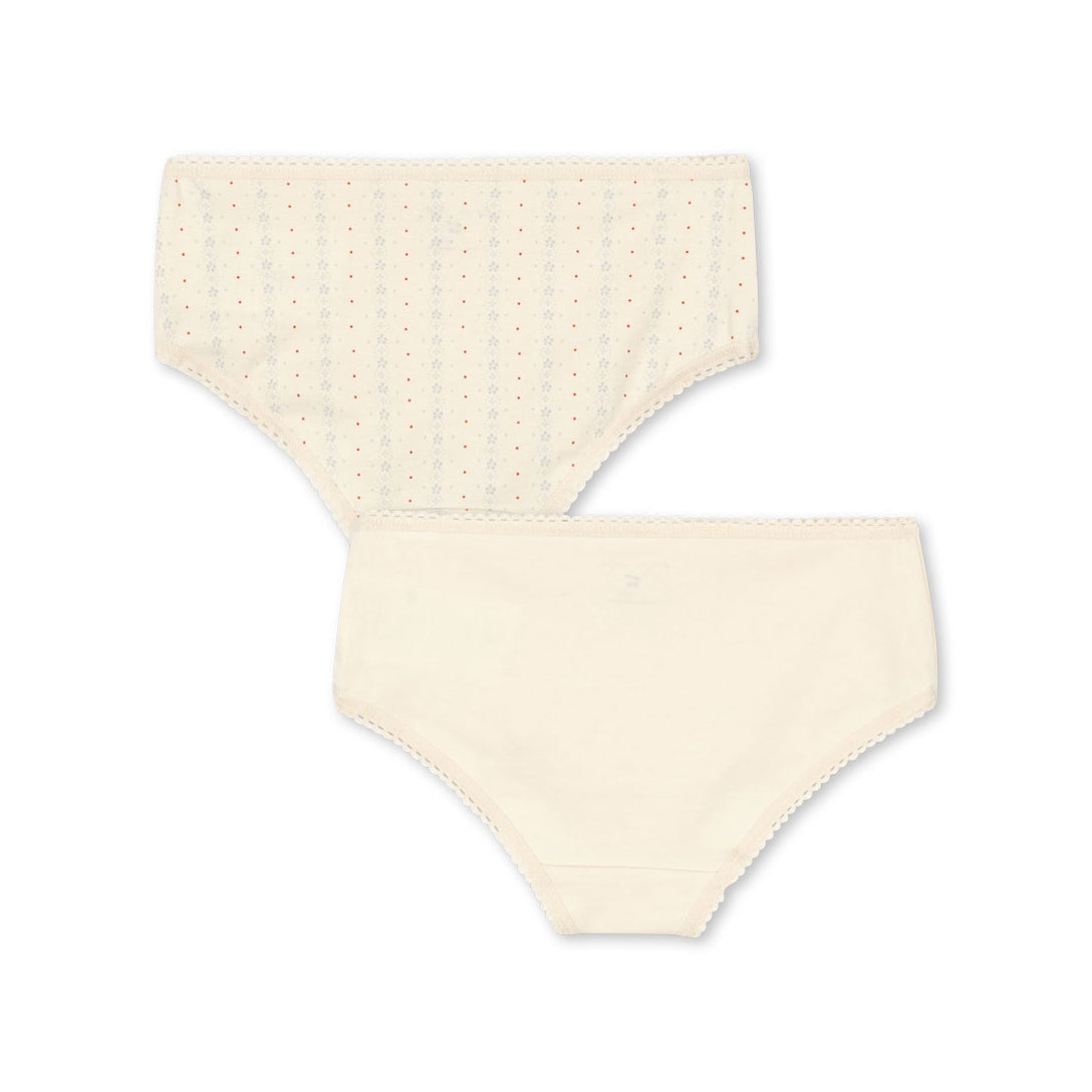 Konges Sløjd-BASIC 2 PACK GIRL UNDERPANTS GOTS