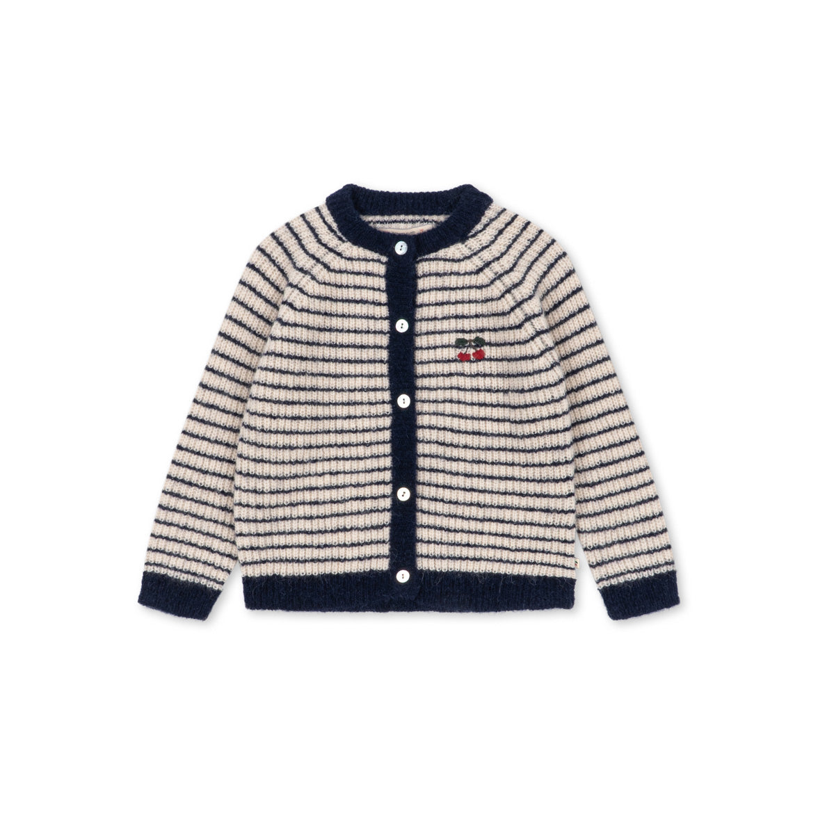Konges Sløjd-Barli Cardigan Navy Stripe