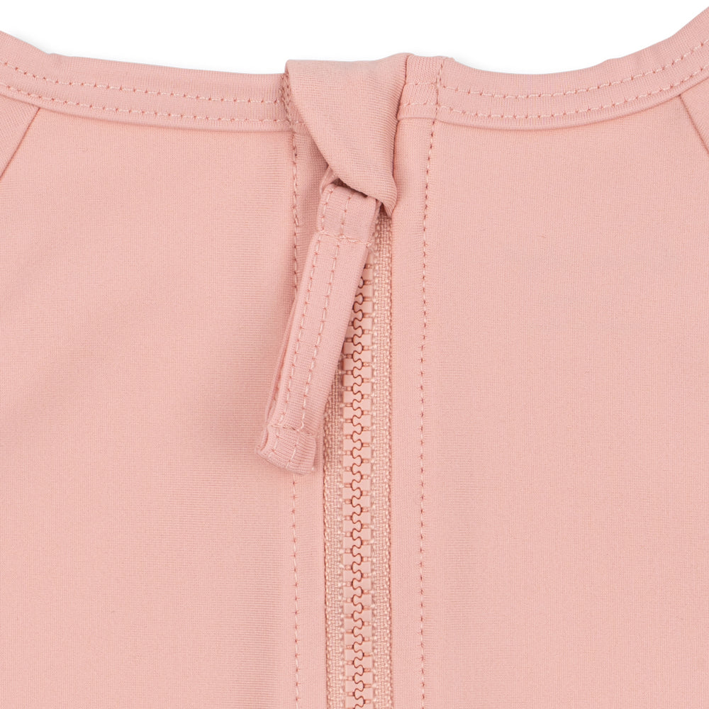 Konges Sløjd-Girl Kitty Ls Swimsuit Grs Powder Pink