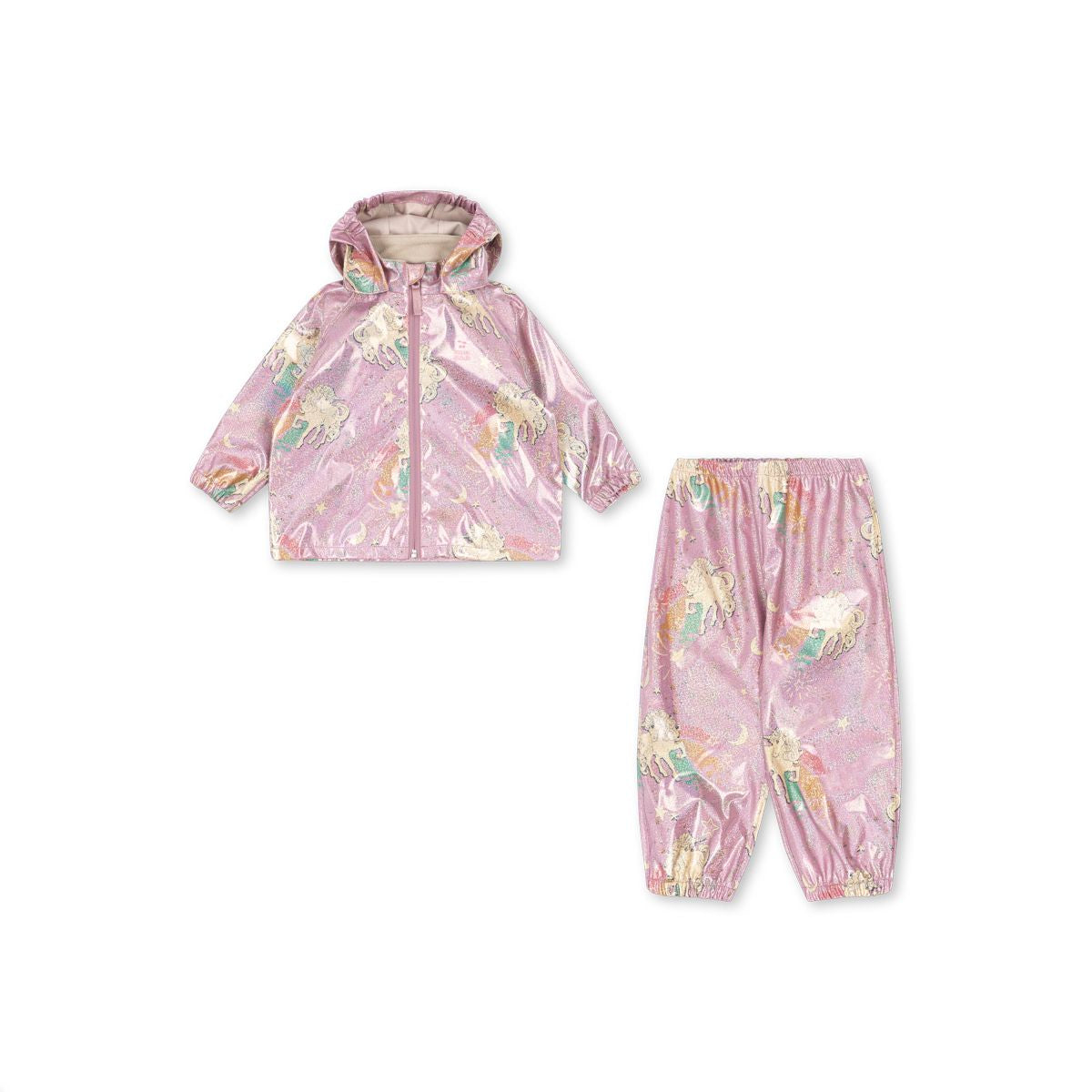 Konges Sløjd-Girls Calina Rain Set Born To Sparkle