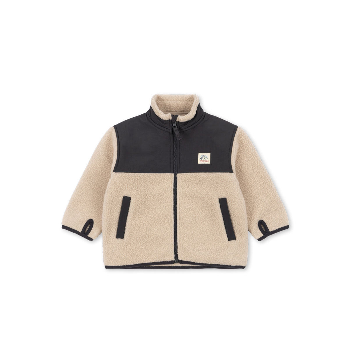 Konges Sløjd-Kids Flynn Fleece Jacket Grs Oxford Ta