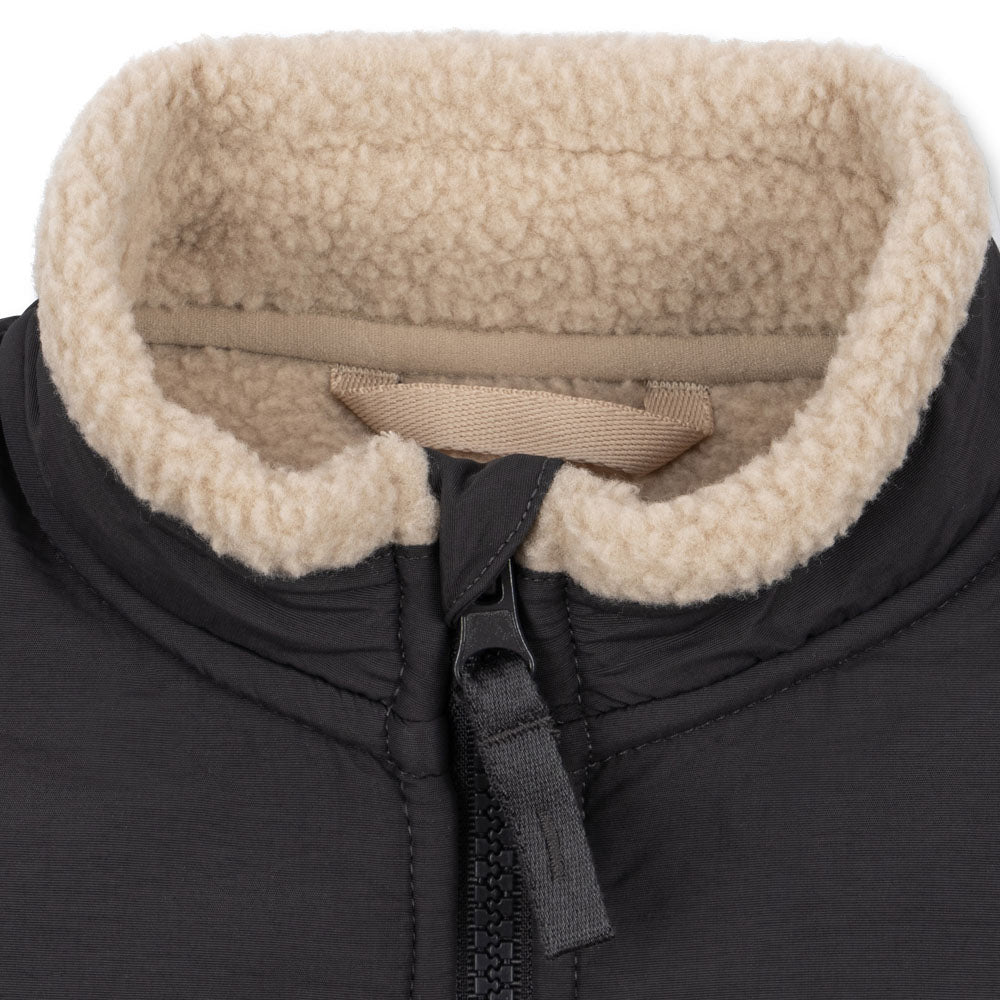 Konges Sløjd-Kids Flynn Fleece Jacket Grs Oxford Ta