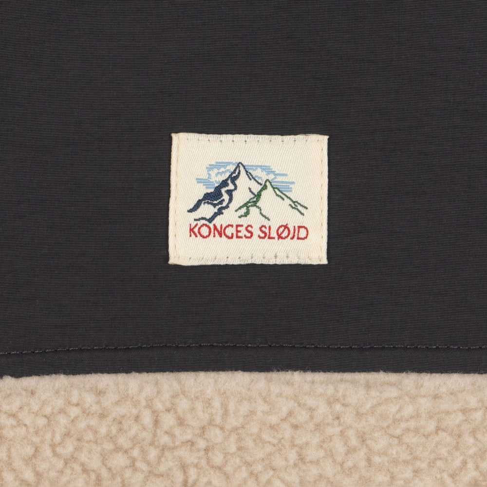 Konges Sløjd-Kids Flynn Fleece Jacket Grs Oxford Ta