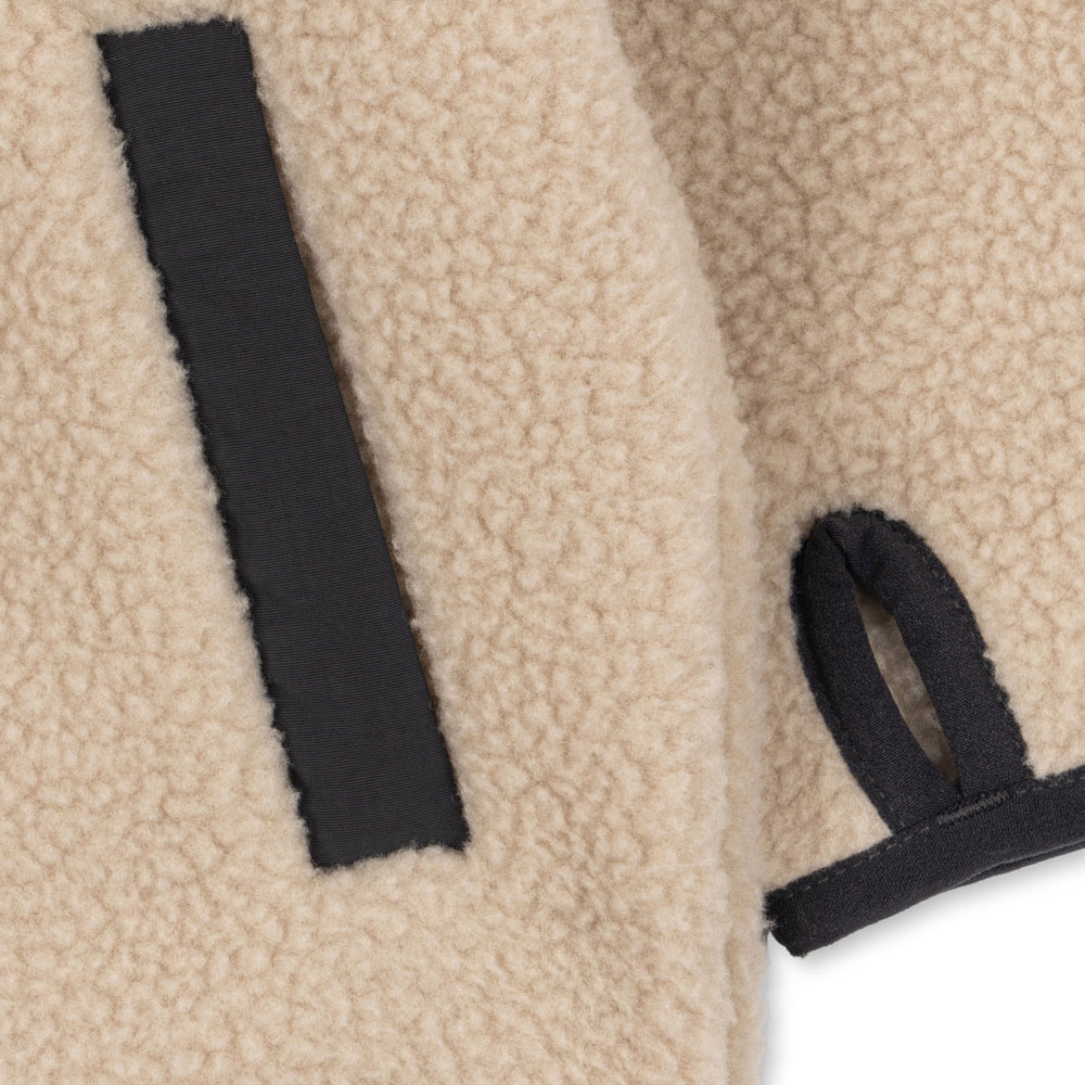 Konges Sløjd-Kids Flynn Fleece Jacket Grs Oxford Ta
