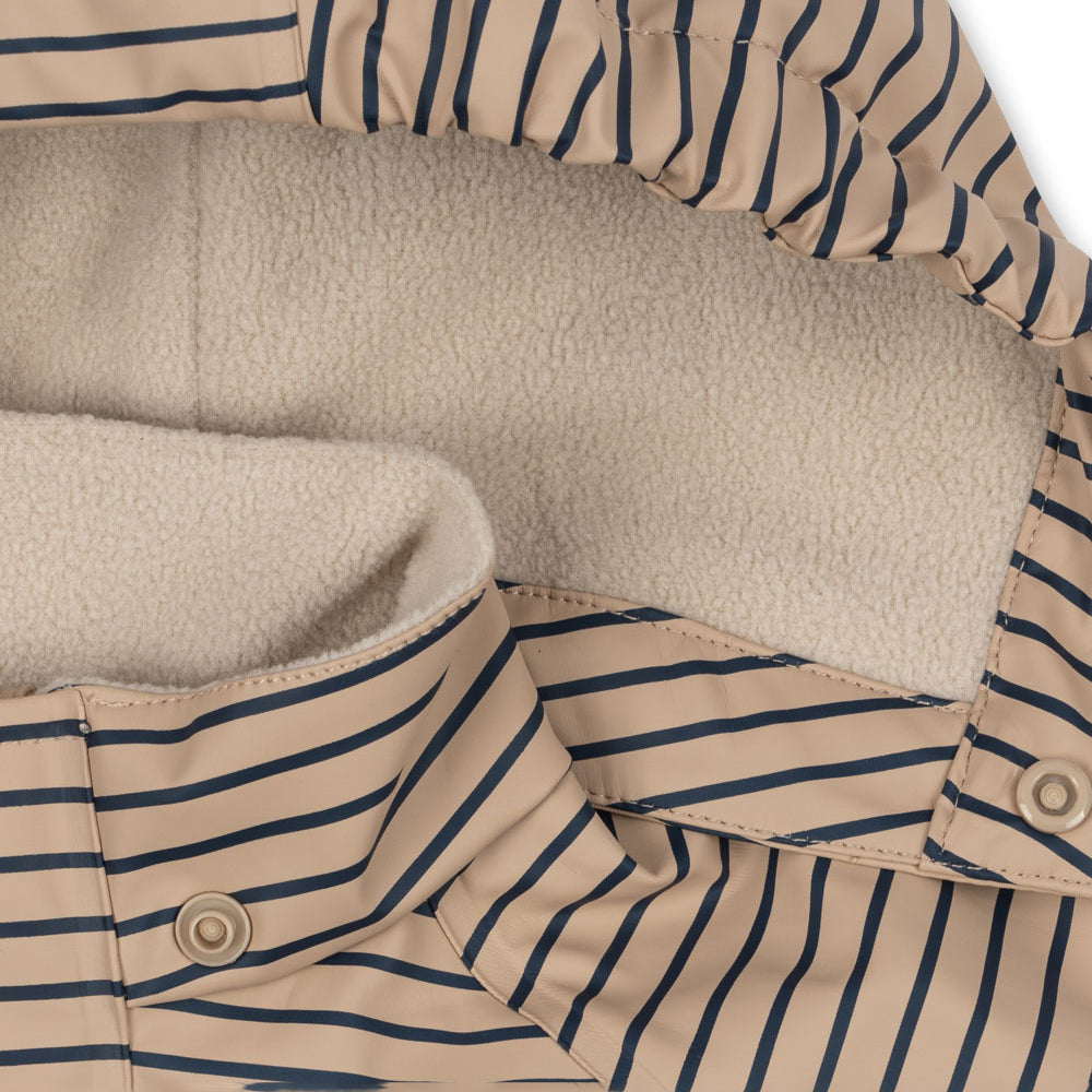 Konges Sløjd-Rainy Palme Dog Set Stripe La Mer