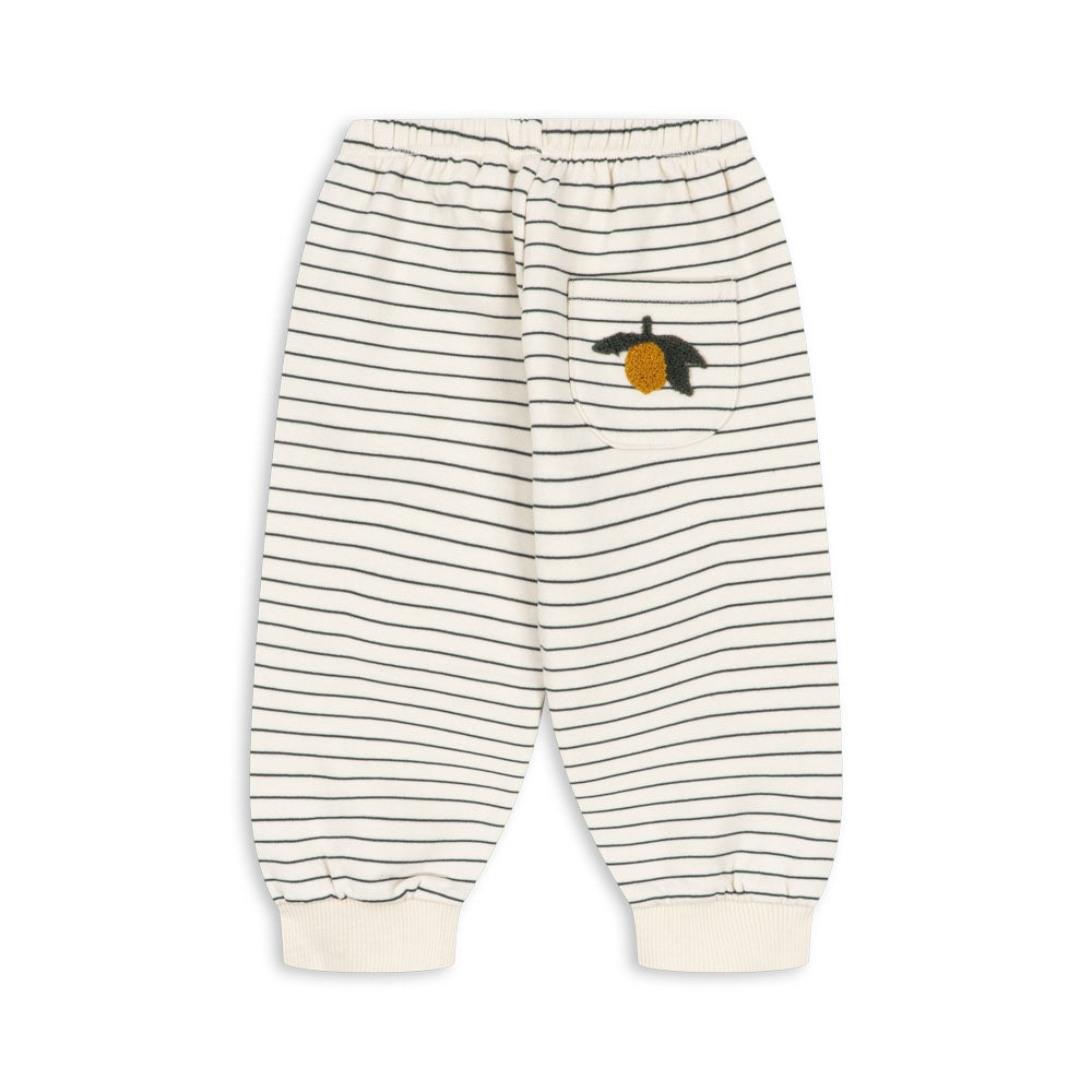 Konges Sløjd-Amio Sweat Pants Ocs Cilantro Stripe