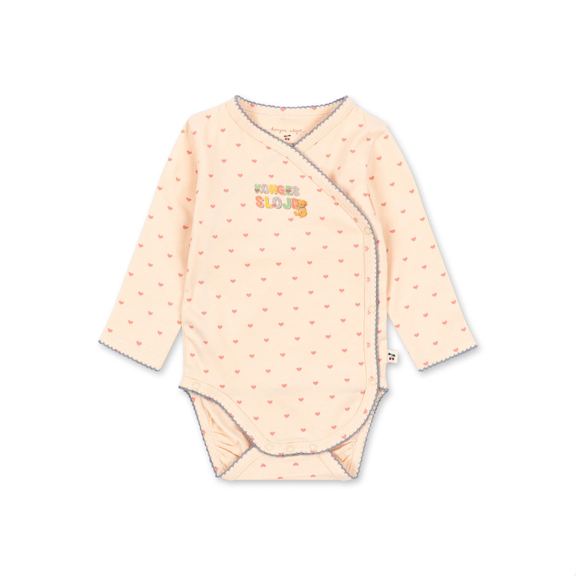 Konges Sløjd-Basic Ls Newborn Body Gots Teddy Coeur