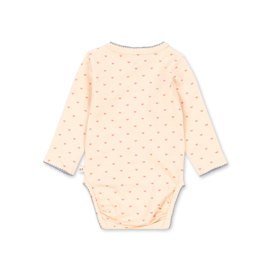 Konges Sløjd-Basic Ls Newborn Body Gots Teddy Coeur