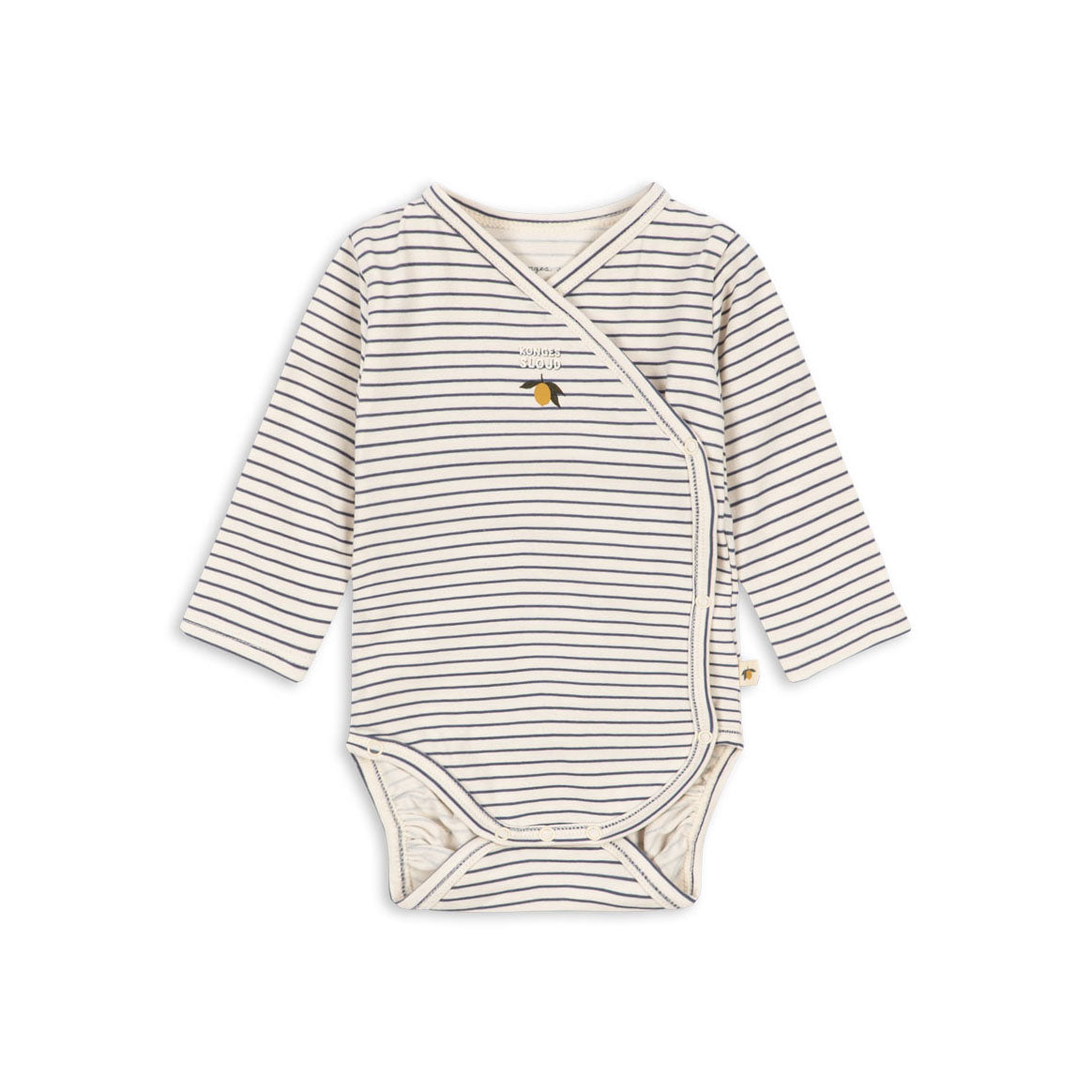 Konges Sløjd-Basic LS Newborn Body Gots Stripe Como