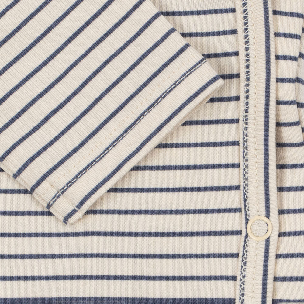 Konges Sløjd-Basic LS Newborn Body Gots Stripe Como