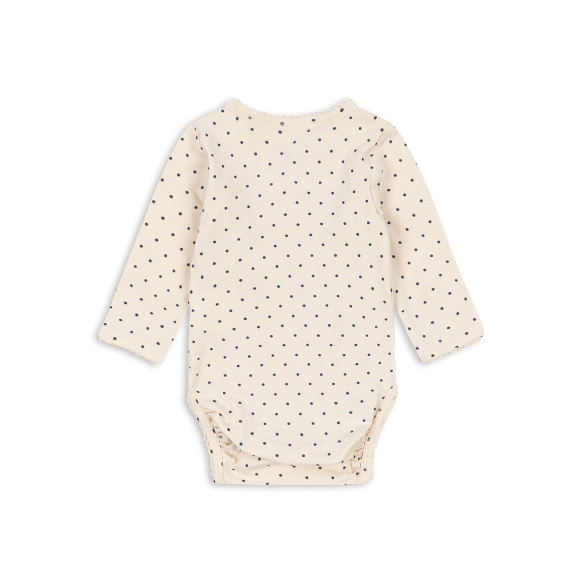 Konges Sløjd-Basic LS Newborn Body Gots Blue Dot