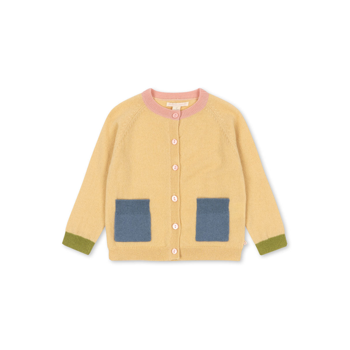 Konges Sløjd-Colletti Cardigan Yellow