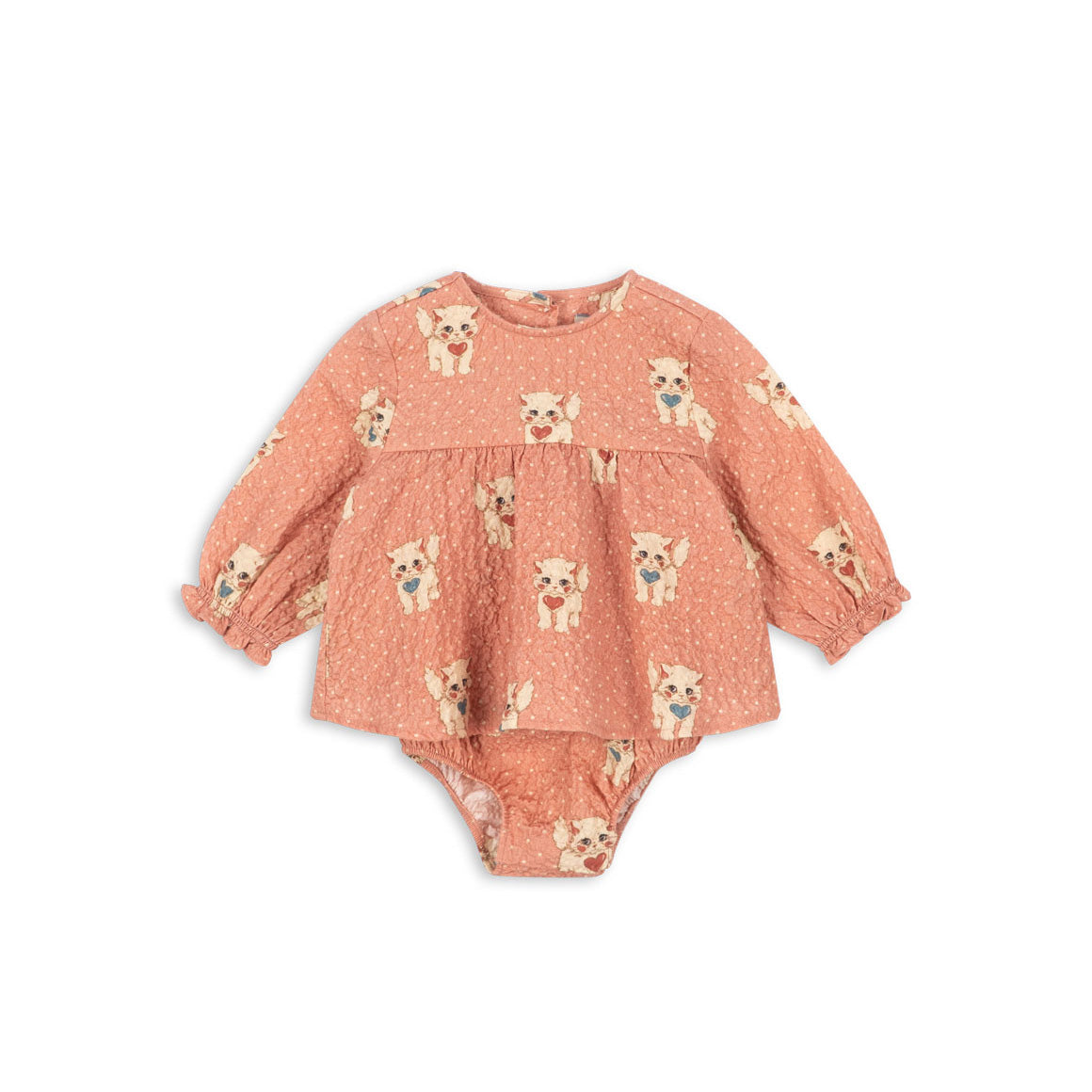 Konges Sløjd-Elin Romper Gots Ciao Miao Rose