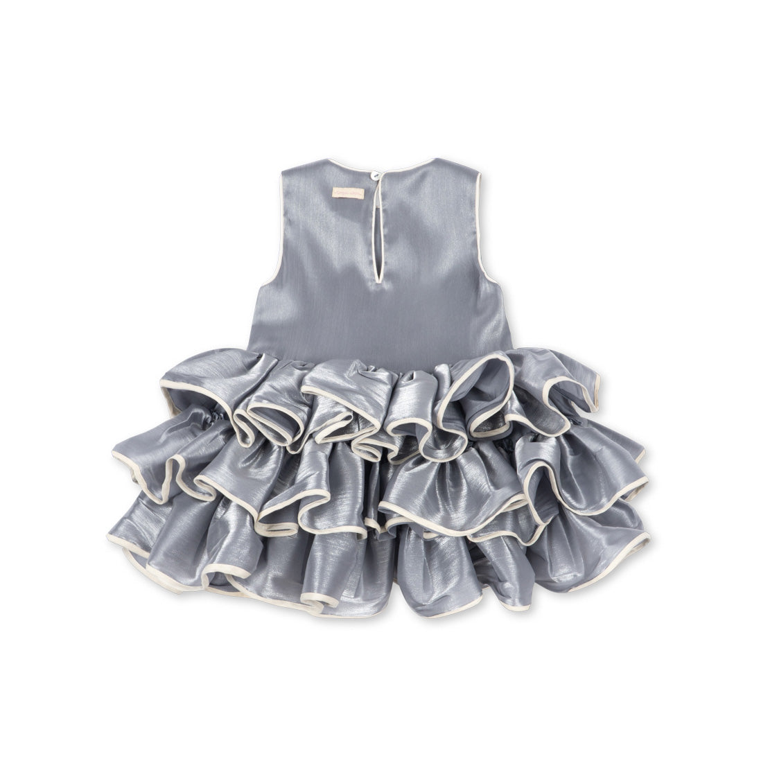 Konges Sløjd-Fia Frill Dress Grs Sleet