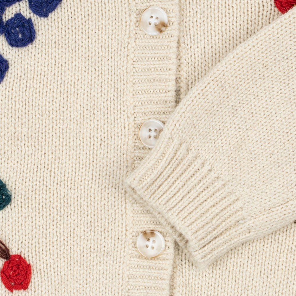 Konges Sløjd-Fruity Cardigan Summer Sand