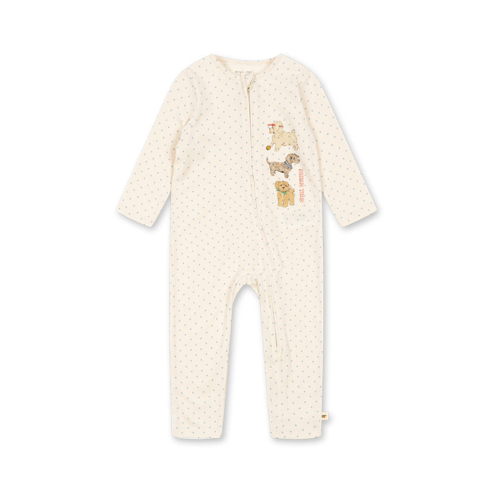 Konges Sløjd-Gio Zip Onesie Gots Dream Team
