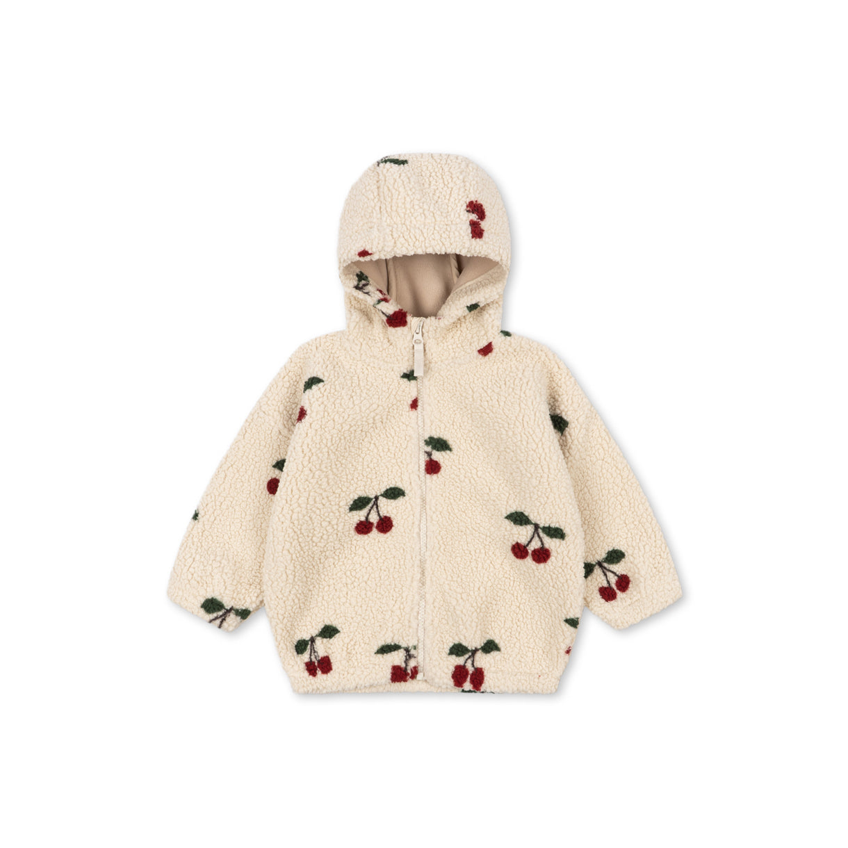 Konges Sløjd-Jody Teddy Hoodie Grs Ma Grande Cerise