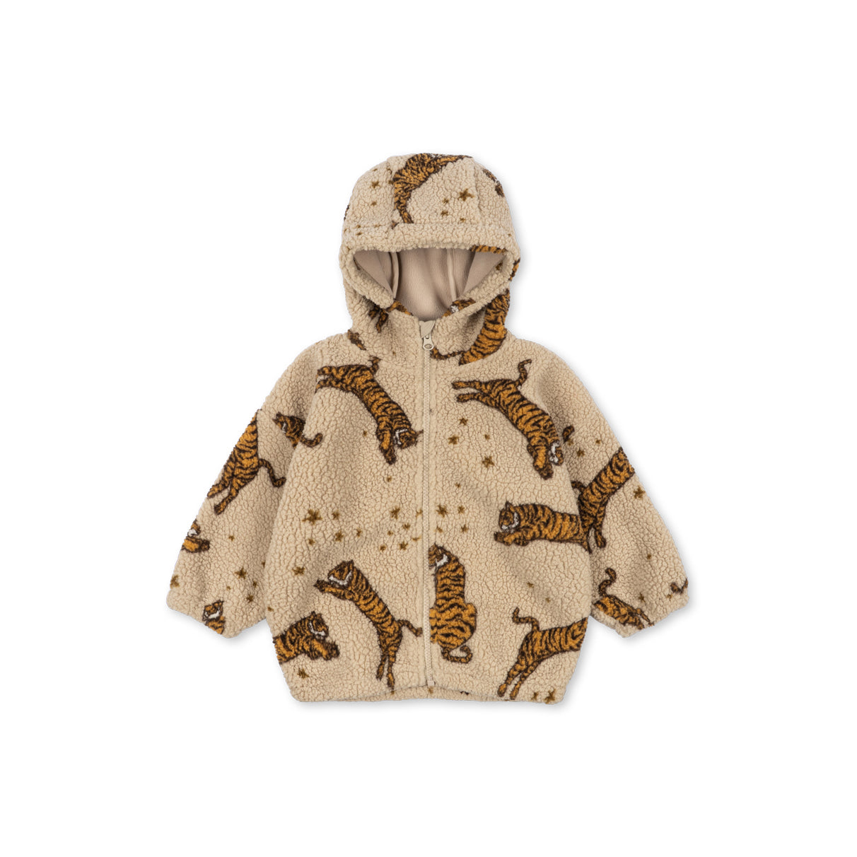 Konges Sløjd-Jody Teddy Hoodie Grs Tiger