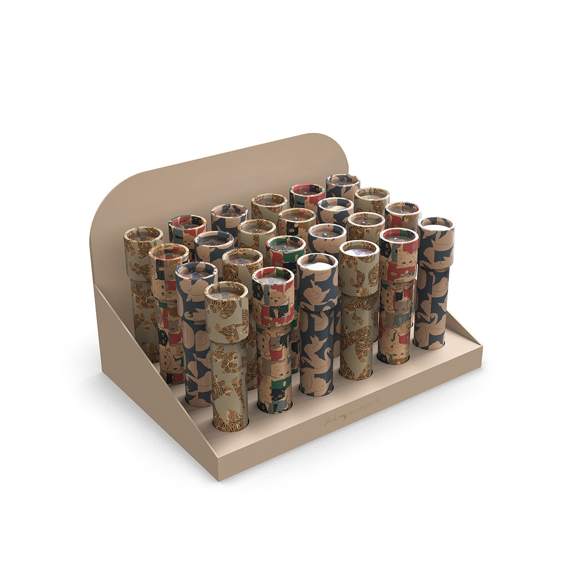 Konges Sløjd-Kaleidoscope Display 24 Pcs Fsc Multi