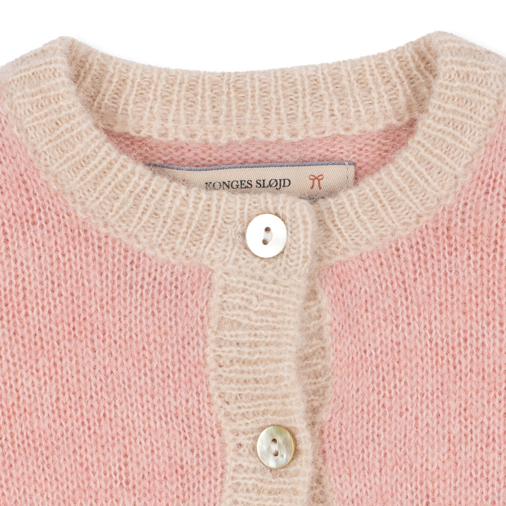 Konges Sløjd-Kitty Cardigan Silver Pink