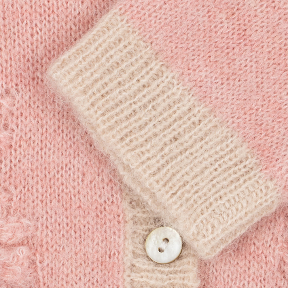 Konges Sløjd-Kitty Cardigan Silver Pink
