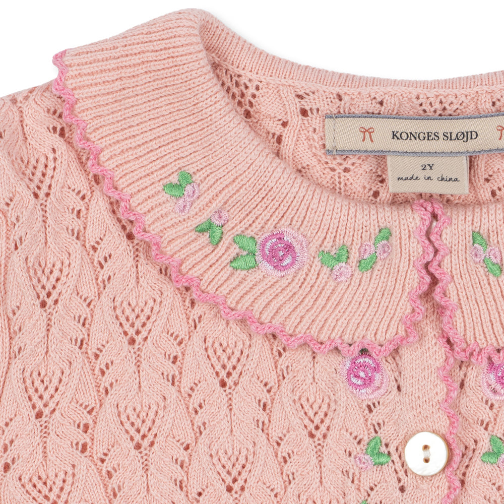Konges Sløjd-Rosier Cardigan Light Rose
