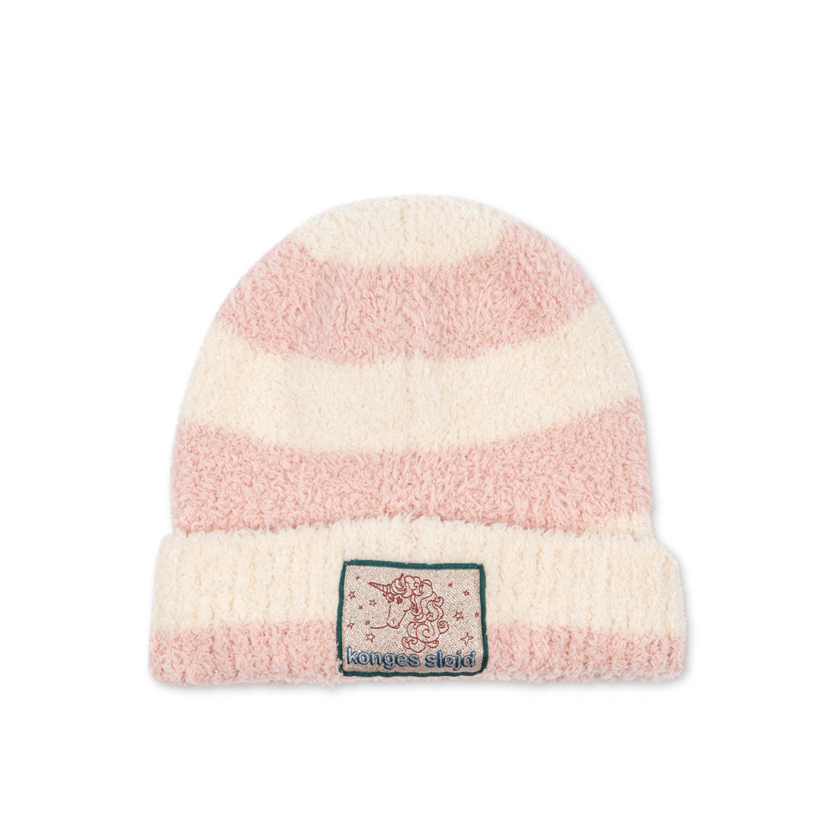 Konges Sløjd-Softy Beanie Rosy Stripe