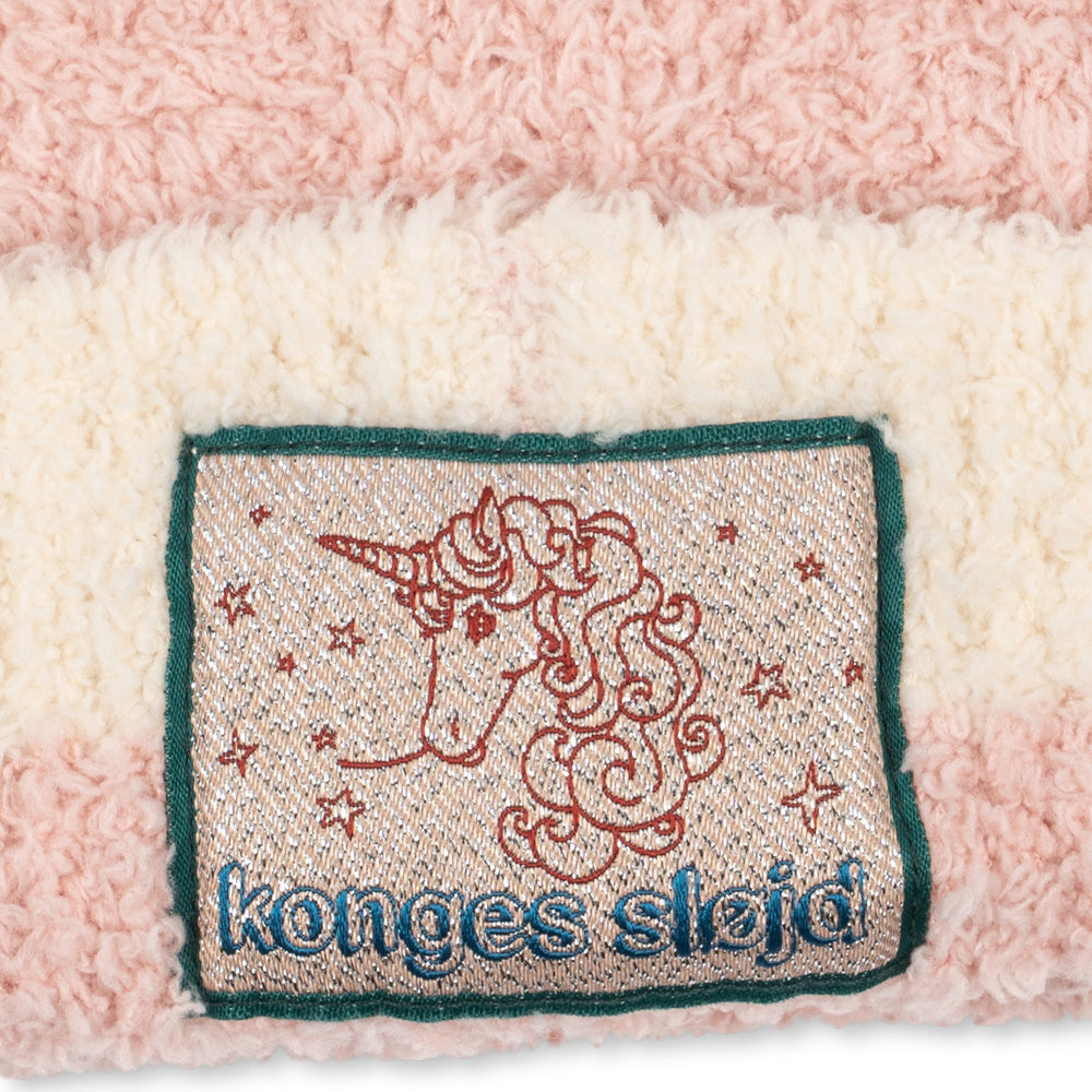 Konges Sløjd-Softy Beanie Rosy Stripe
