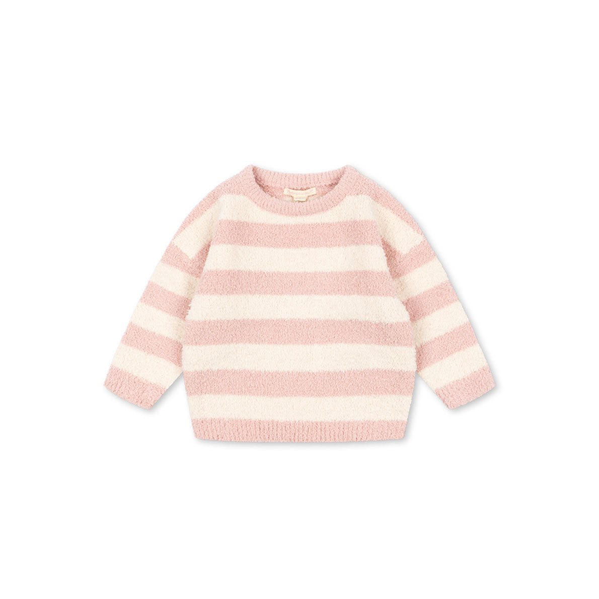 Konges Sløjd-Girls Softy Sweater Rosy Stripe