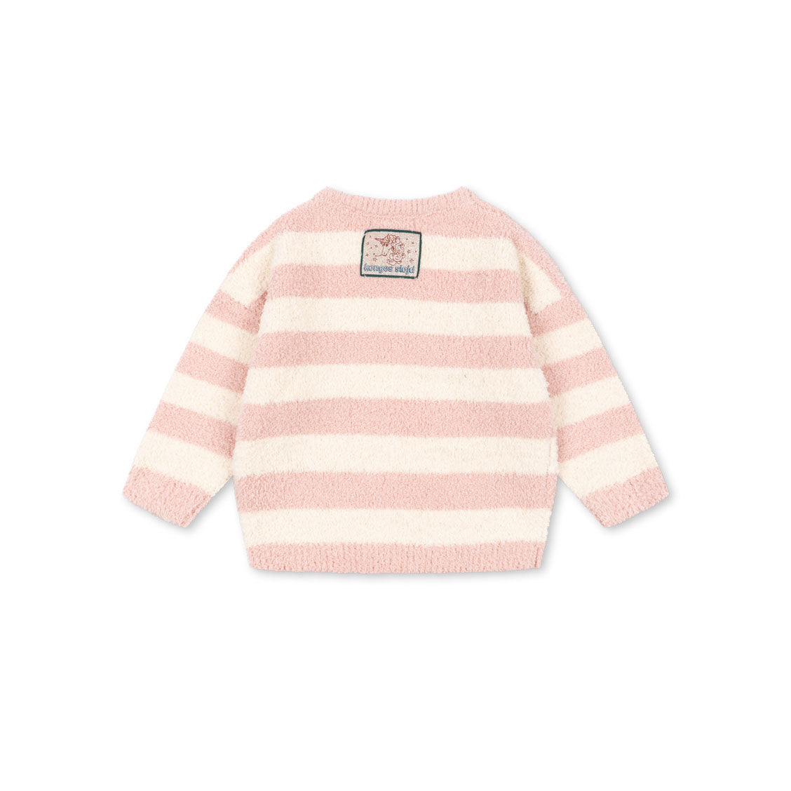 Konges Sløjd-Girls Softy Sweater Rosy Stripe