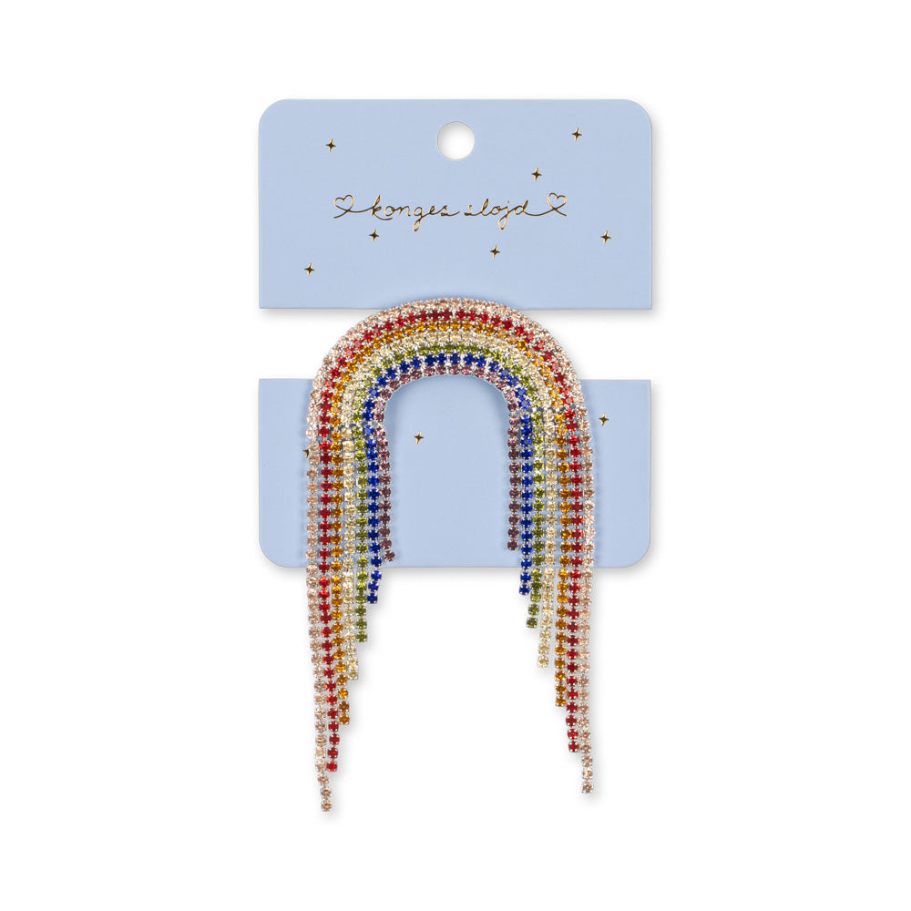 Konges Sløjd-Sparkly Rainbow Hair Clip Rainbow