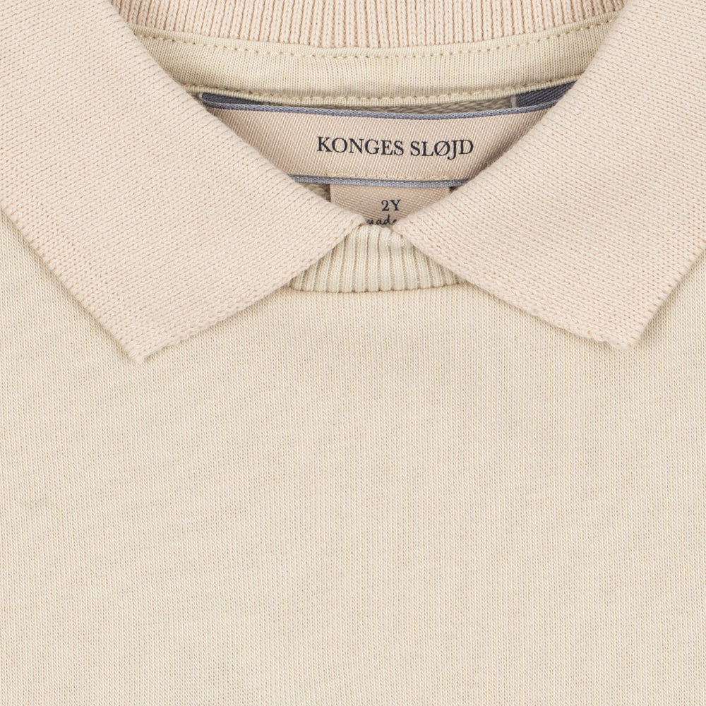 Konges Sløjd-Spotty Sweat Shirt Gots Brown Rice