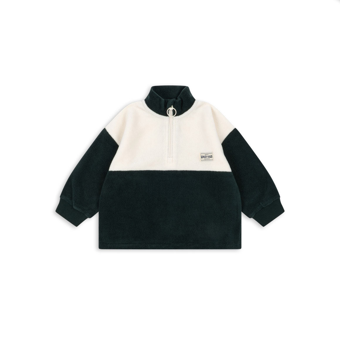 Konges Sløjd-Tavi Half Zip Grs Scarab