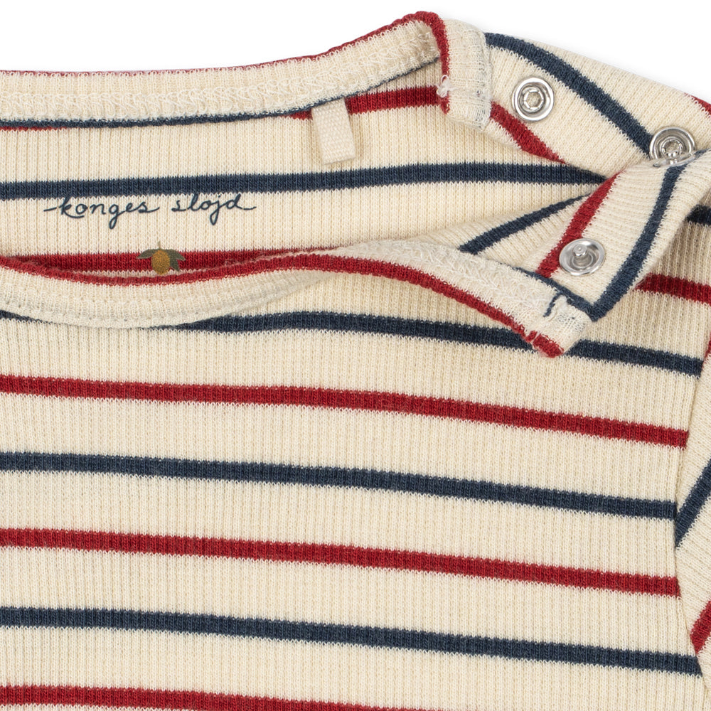 Konges Sløjd-Baby Voco Modal Body Tricolore Bleu