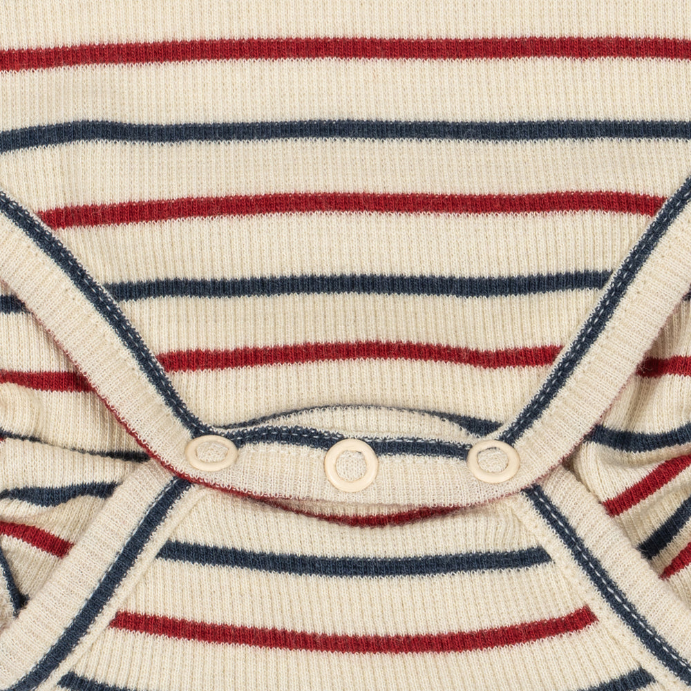 Konges Sløjd-Baby Voco Modal Body Tricolore Bleu