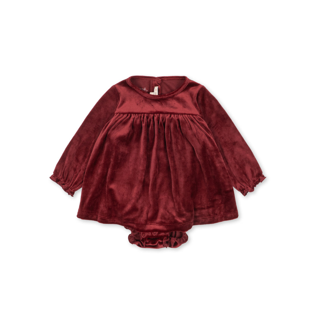 Konges Sløjd-Jingle Romper Dress Grs Red Dahlia