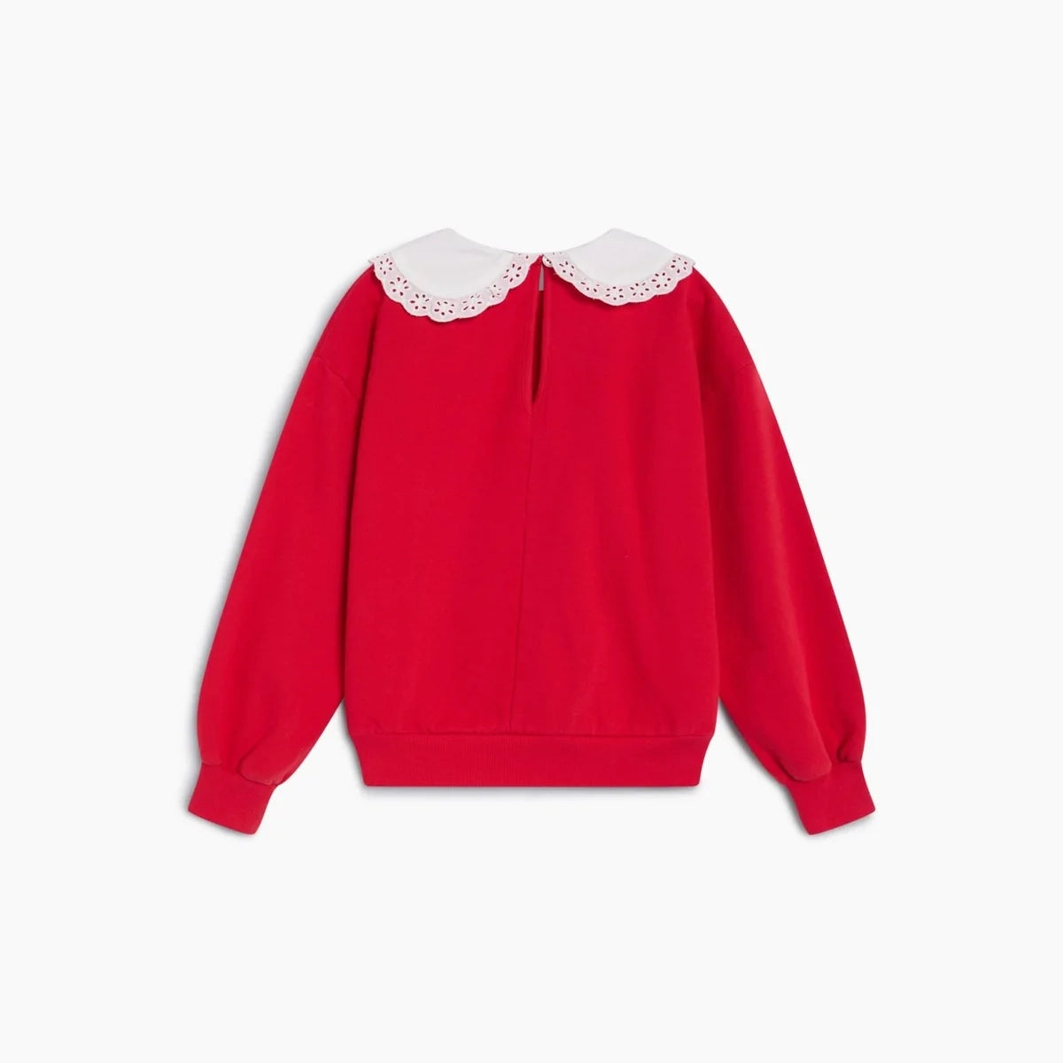 The New Society-Paris Sweatshirt Chinese Red