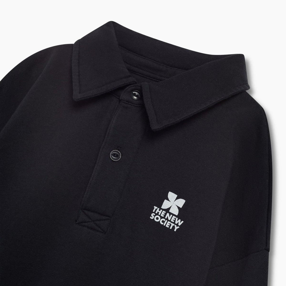 The New Society-Kids TNS Logo Polo Forged Iron
