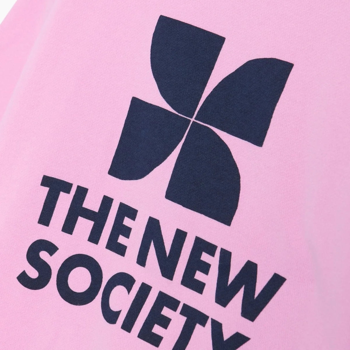 The New Society-TNS Logo Sweatshirt Lilac Chiffon