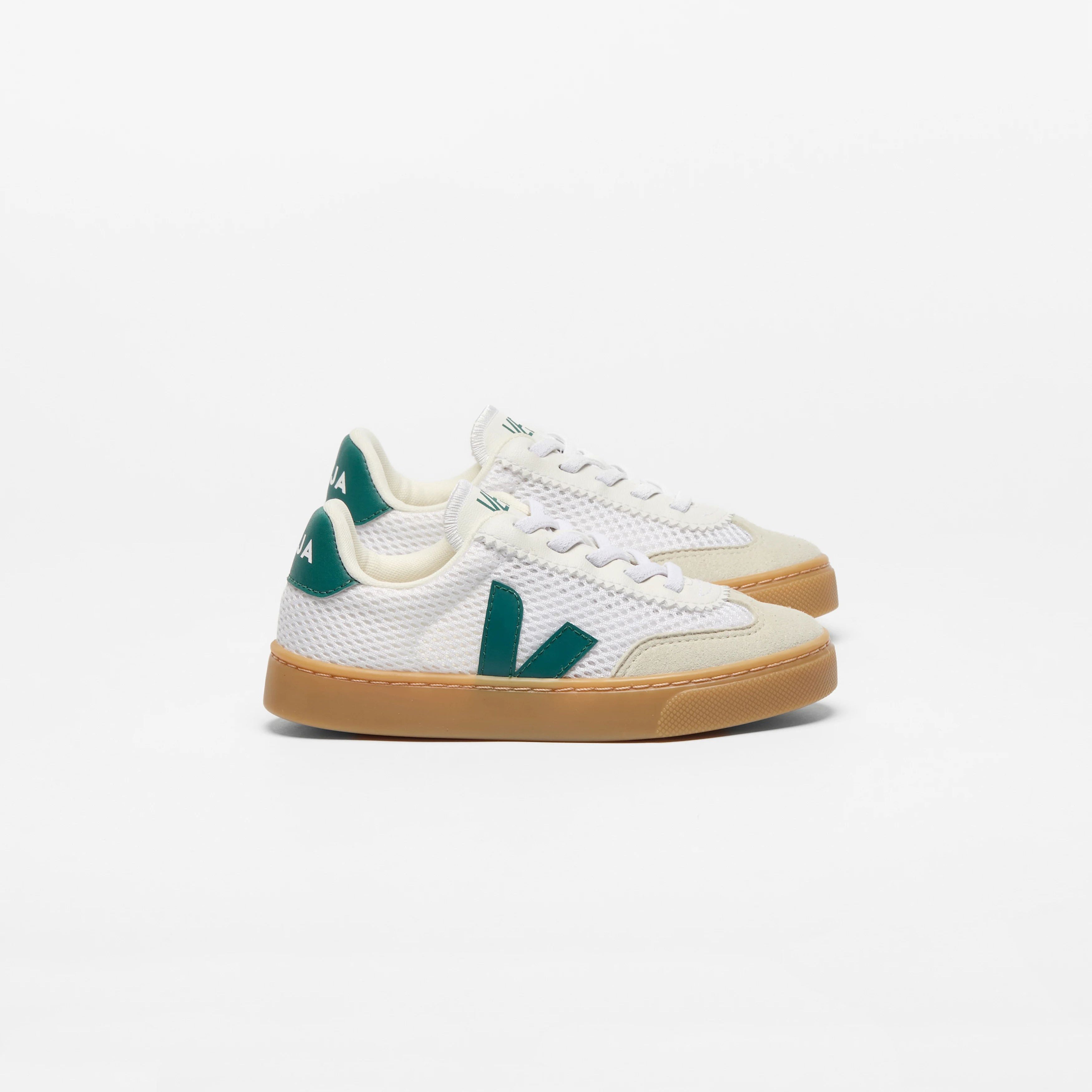 Veja-Kids Small Volley White_Brittany_Natural