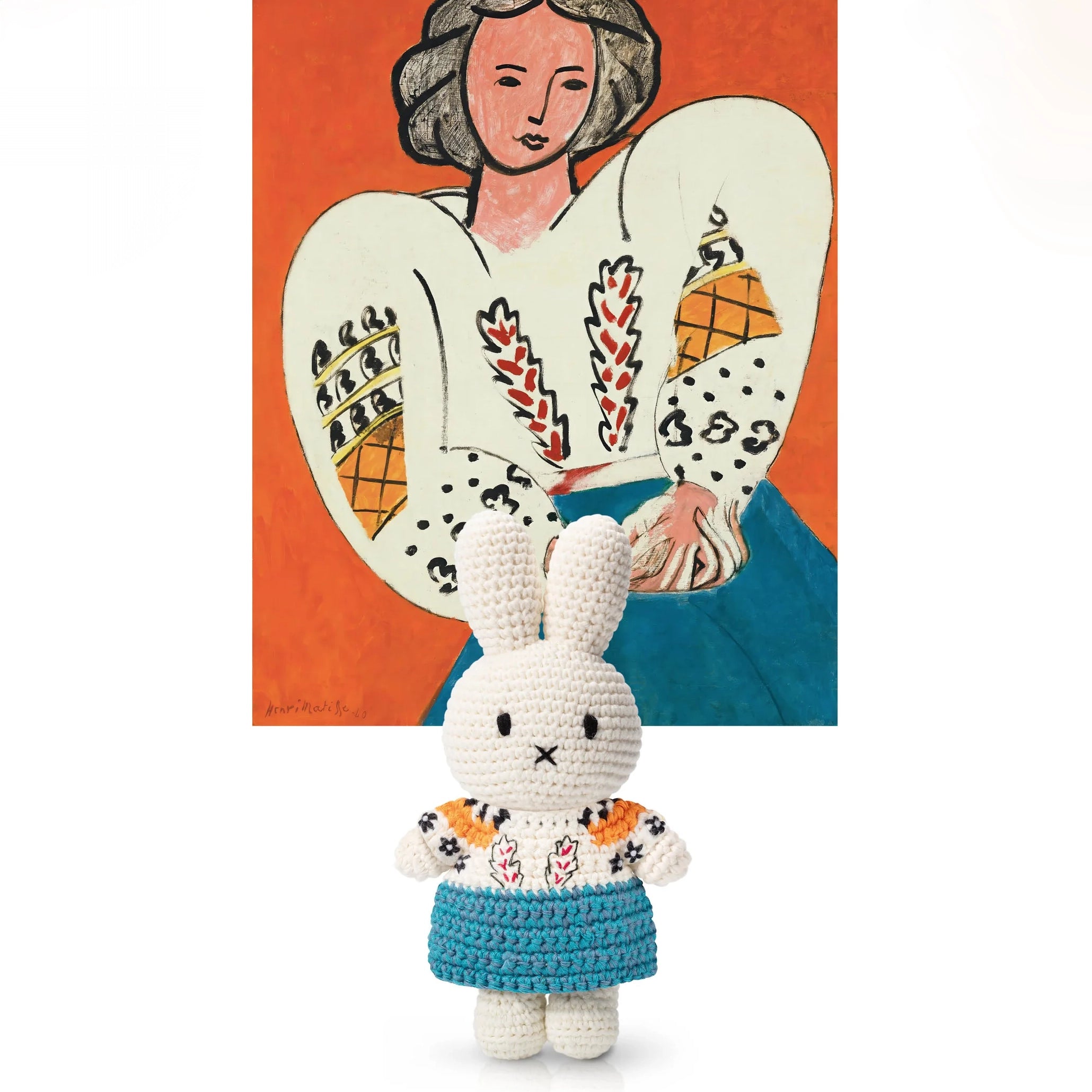 Miffy-Miffy in Matisse Inspired La Blouse Roumaine Dress